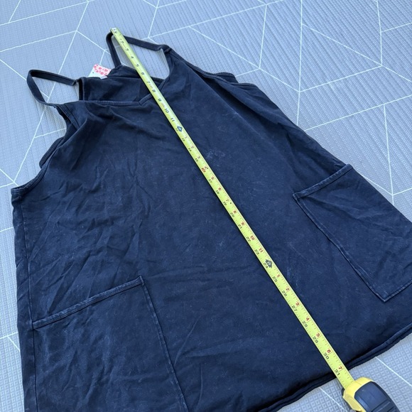 NEW Free People Movement Hot‎ Shot Mini Dress Size Large Black - Picture 9 of 9